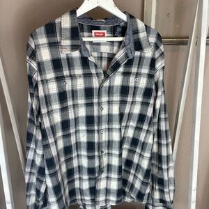 Wrangler Plaid Long Sleeve